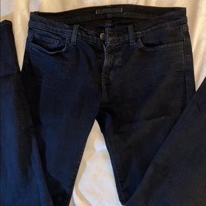 J Brand black pencil leg jeans